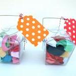 Hair Tie Gift Set In Chinese Take Out Box - 10..