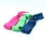 Elastic Hair Ties (3) - Preppy Hair Tie Colors -..