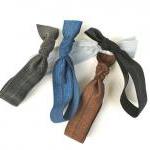 Fashion Hair Ties (5) - No Tug Yoga Hair Tie -..