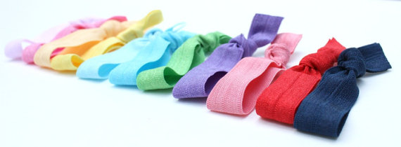 No Tug Hair Ties 11 Fabric Hair Bands Preppy Hair Accessory